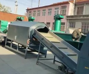 新疆地膜回收破碎清洗造粒生產線
